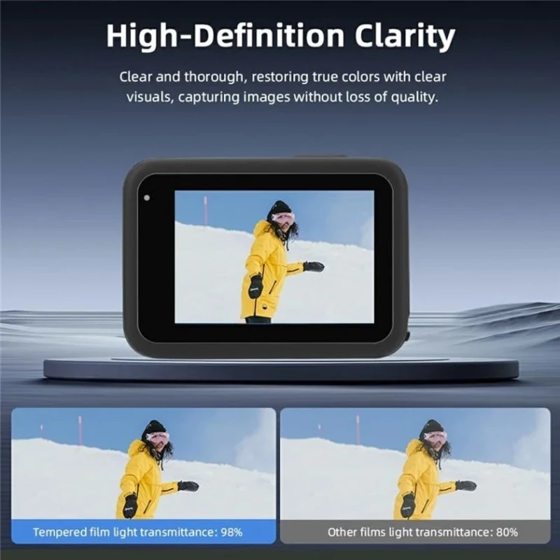 Набор защитных стекол для камеры Puluz 6838000848A для GoPro Hero 13 Набор защитных стекол для камеры Puluz 6838000848A для GoPro Hero 13