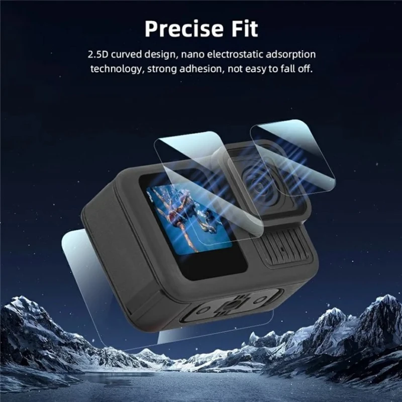 Набор защитных стекол для камеры Puluz 6838000848A для GoPro Hero 13 Набор защитных стекол для камеры Puluz 6838000848A для GoPro Hero 13