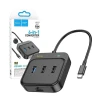 USB HUB Hoco HB37 6 in 1 Black
