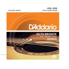 Akustik gitara üçün simlər dəsti D’Addario 010-050 EZ900