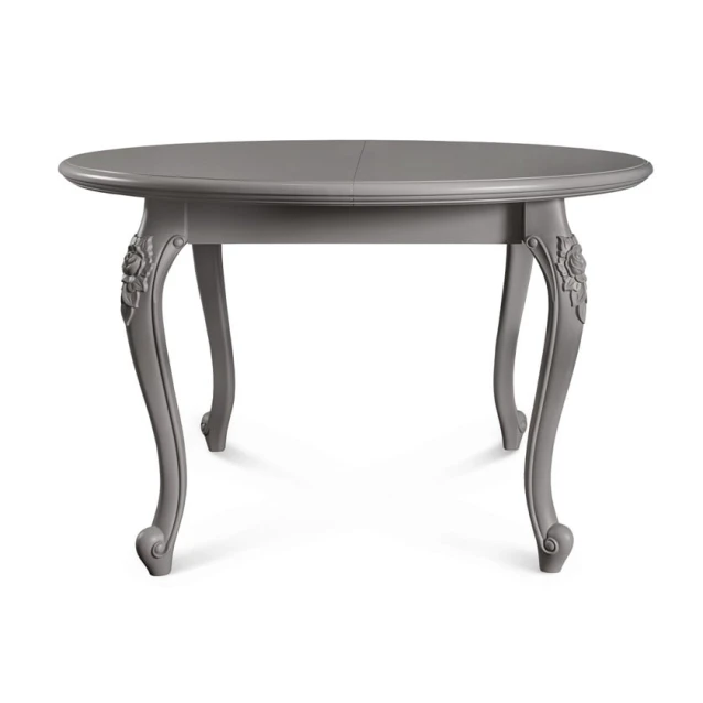 Стол Era Mebel Mokko, 124/154х124х78 см, серый Стол Era Mebel Mokko, 124/154х124х78 см, серый