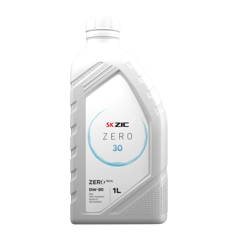 Моторное масло ZIC ZERO 0W-30, синтетическое, 1 л - MY022