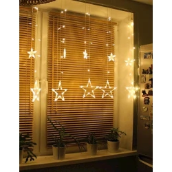 Yeni il üçün işıq dekor Rasik shop ''Ulduzlar'' 3x1 m