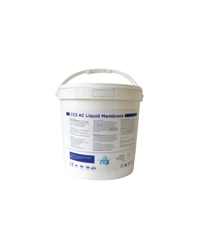 Akrilik qatran əsaslı su izolyasiya materialı CCS AC Liquid Membrane CCS052, 20 kq