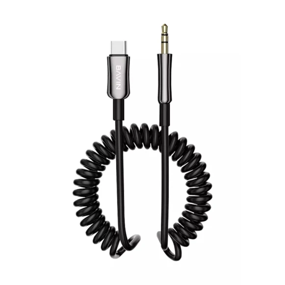 Аудиокабель Bavin AUX38 3.5mm To Type-C Aux Аудиокабель Bavin AUX38 3.5mm To Type-C Aux