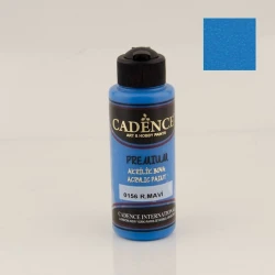 Декоративная акриловая краска Cadence Premium Acrylic Paint 0156 Royal Blue, 120 мл