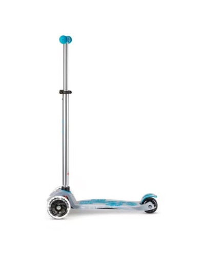 Uşaqlar üçün samokat Micro Maxi Deluxe Flux LED Aqua MMD138