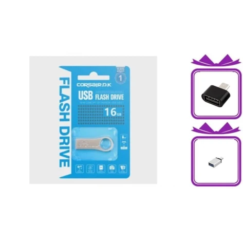 USB-флеш-карта Corsair.D.K 16 ГБ USB-3.0/3.1 USB-флеш-карта Corsair.D.K 16 ГБ USB-3.0/3.1