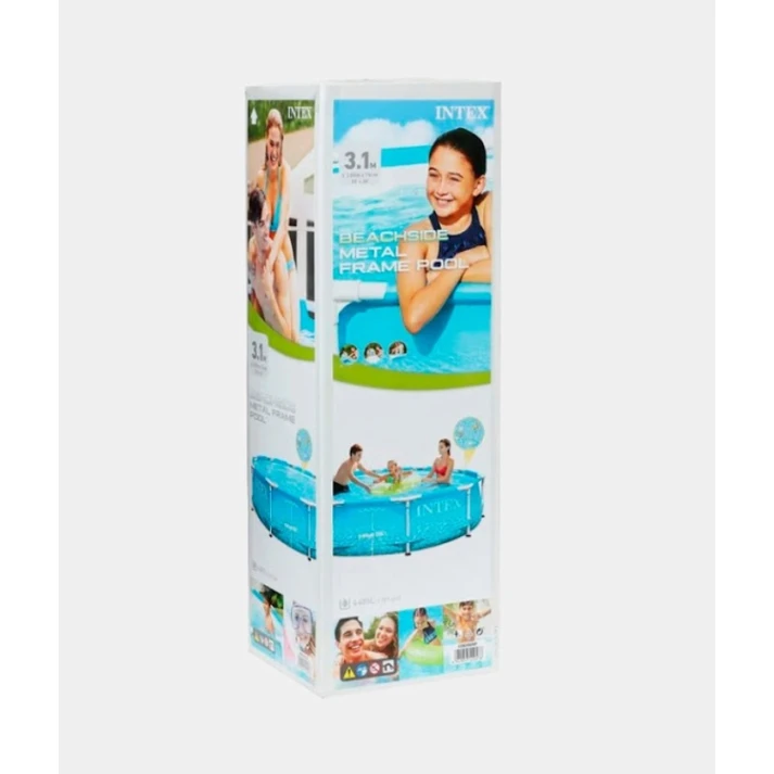 Каркасный бассейн İntex H28208NP, голубой, 305x76 см, 4485 л Каркасный бассейн İntex H28208NP, голубой, 305x76 см, 4485 л