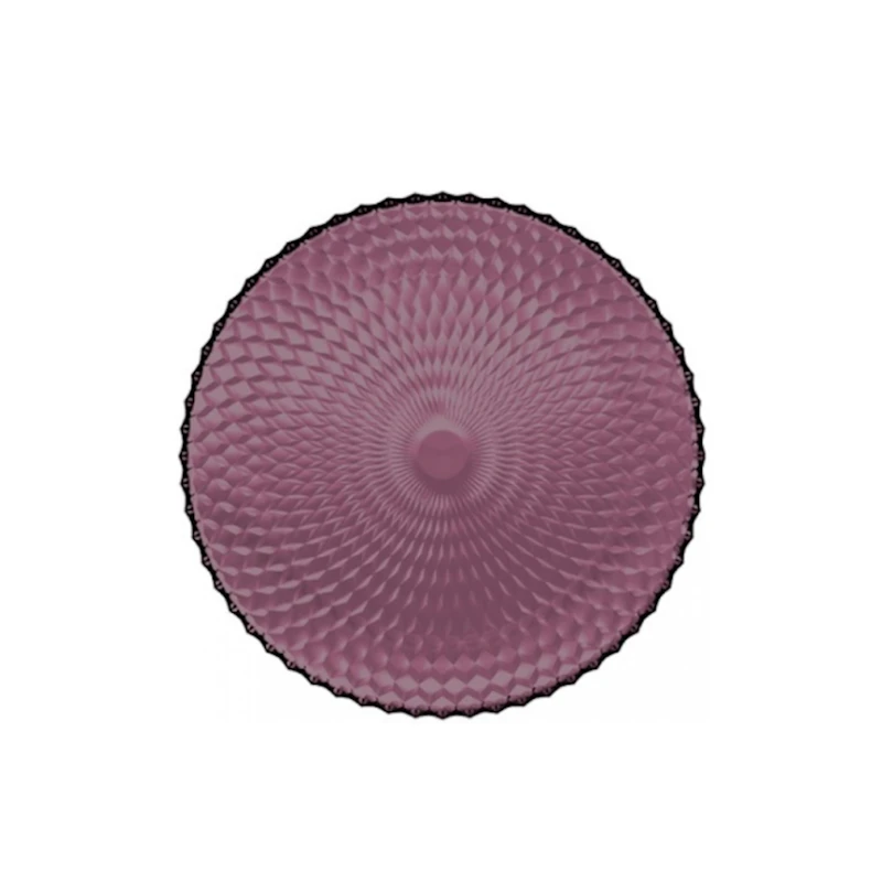 Desert üçün boşqab Luminarc Idillia Lilac Q1310/1 dairəvi, 19 sm, şüşə, bənövşəyi Desert üçün boşqab Luminarc Idillia Lilac Q1310/1 dairəvi, 19 sm, şüşə, bənövşəyi