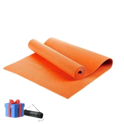 Yoqa üçün xalça Kahn_0083, PVC, narıncı, 173x61x0.5 sm, 300 q