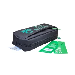 Qələmdan United Colors of Benetton Over-Q_Pencilcase_2, neylon, qara, 20x9 sm