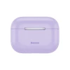Чехол для наушников Baseus Super Thin Silica Gel Case для Apple AirPods Pro, Purple Чехол для наушников Baseus Super Thin Silica Gel Case для Apple AirPods Pro, Purple