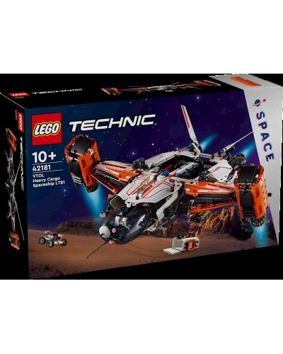 Konstruktor LEGO Technic VTOL Heavy Cargo Spaceship LT81 Space Toy 42181, 10+ yaş, 1365 əd