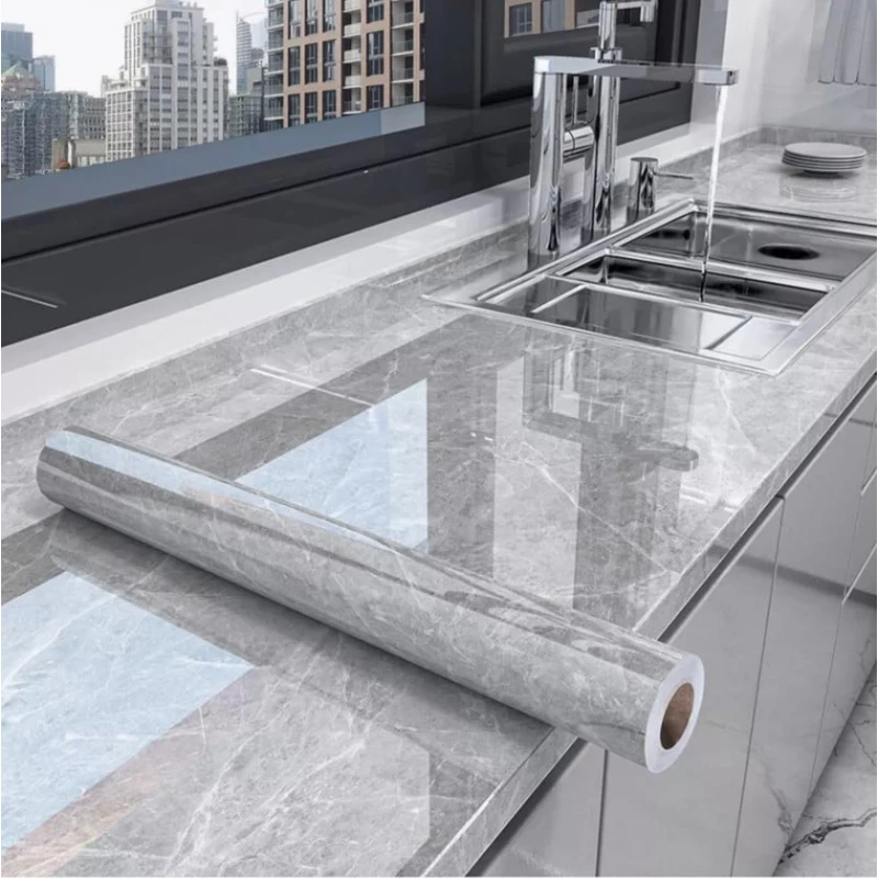 Виниловая бумага для столешниц и шкафов KYS04, 60x300 см Виниловая бумага для столешниц и шкафов KYS04, 60x300 см