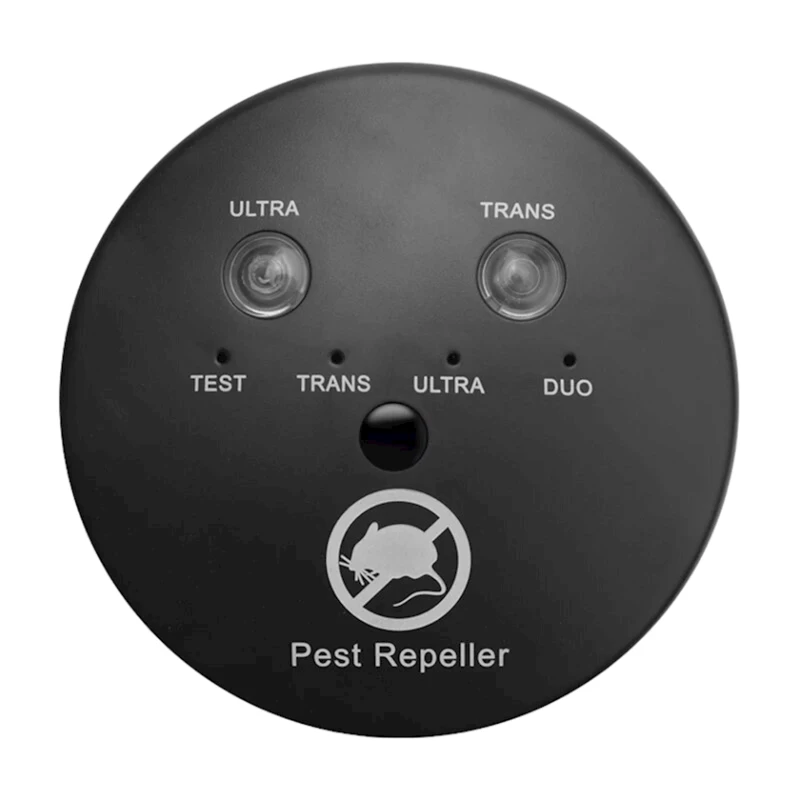 Ультразвуковой отпугиватель для грызунов и насекомых Riple, 12.5х12.5х76 мм, черный Ультразвуковой отпугиватель для грызунов и насекомых Riple, 12.5х12.5х76 мм, черный