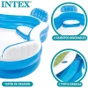 Надувной бассейн Intex H562025475, синий, 229x229x66 см, 990 л