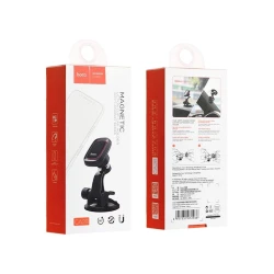 Avtomobil üçün telefon tutacağı Hoco Happy Magnetic CA28, Qara