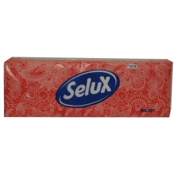 Салфетки бумажные Selux, 1 слой