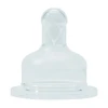 Набор насадок для бутылочек Baby Nova, 0-24 месяцев, для молока, круглая, силиконовая, 2 шт, прозрачный (4001071142213)
