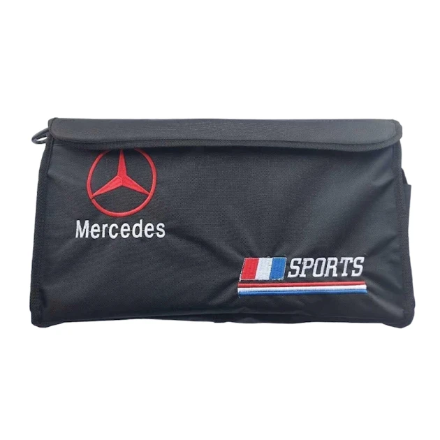 Avtomobil üçün çanta-orqanayzer Kapper Mercedes, 30x30x50 sm, qara Avtomobil üçün çanta-orqanayzer Kapper Mercedes, 30x30x50 sm, qara