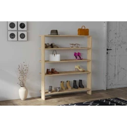 Тумба для обуви Art Mebel 52, ламинат, коричневый,45х70х30 см