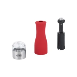 Мельница для специй электрическая Gipfel Castle 50661, с подсветкой, 19.5 см, красная