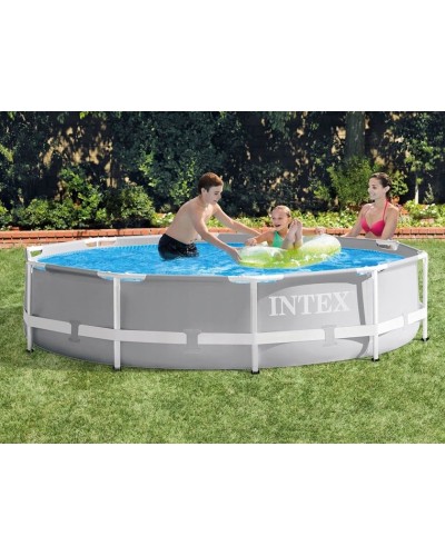 Karkaslı hovuz İntex H26700NP, boz, 305x76 sm, 4485 l