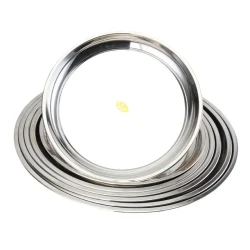 Поднос smil_1352, серебристый