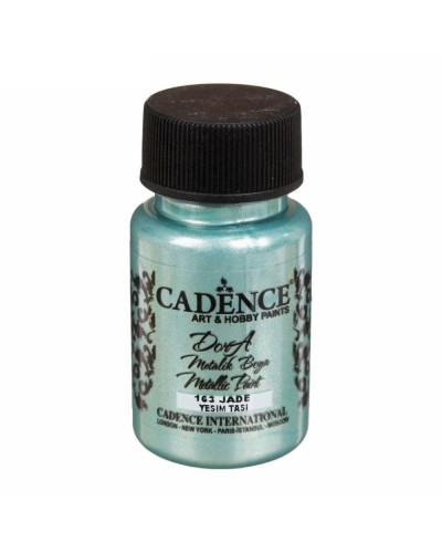 Akril boya-metallik Cadence Dora Metallic Paint 163 Jade 50 ml