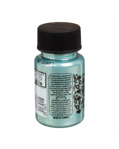 Akril boya-metallik Cadence Dora Metallic Paint 163 Jade 50 ml