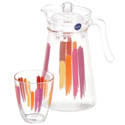 Набор Luminarc Paint Brush Q4110, графин 1300 мл, 6 стаканов 310 мл