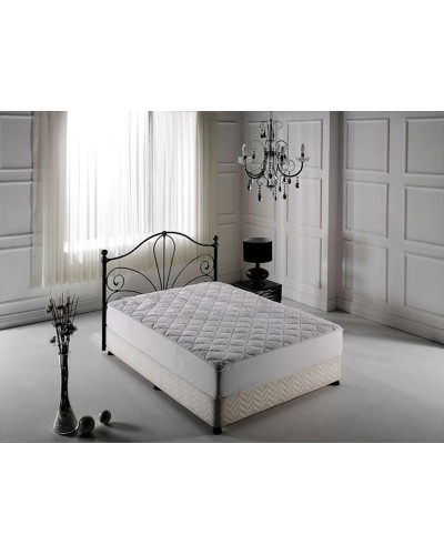 Döşək üzü Doqu Home Comfyline, 200x200 sm, ağ