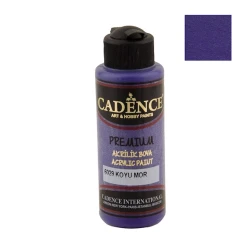 Акриловая краска Cadence Premium Acrylic Paint 6029 Dark Purple, темно-фиолетовый, 120 мл