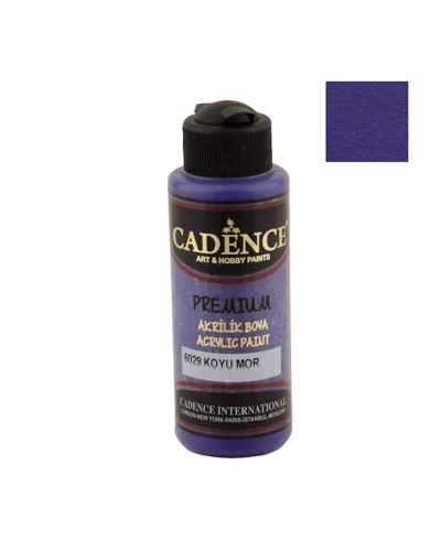 Akril boya Cadence Premium Acrylic Paint 6029 Dark Purple, tünd-bənövşəyi, 120 ml