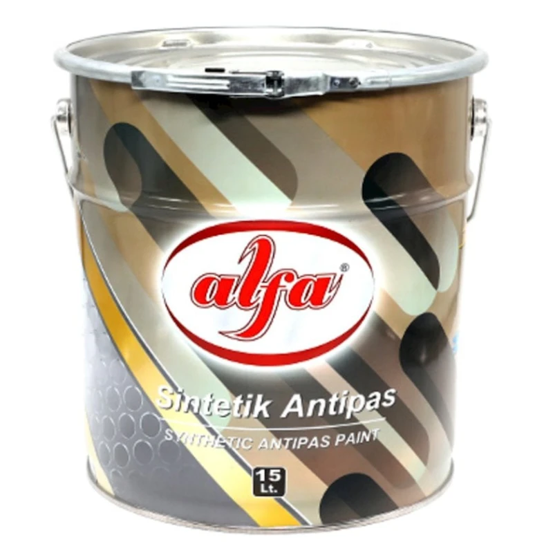 Антикоррозионная краска Alfa, серая, 15 л Антикоррозионная краска Alfa, серая, 15 л
