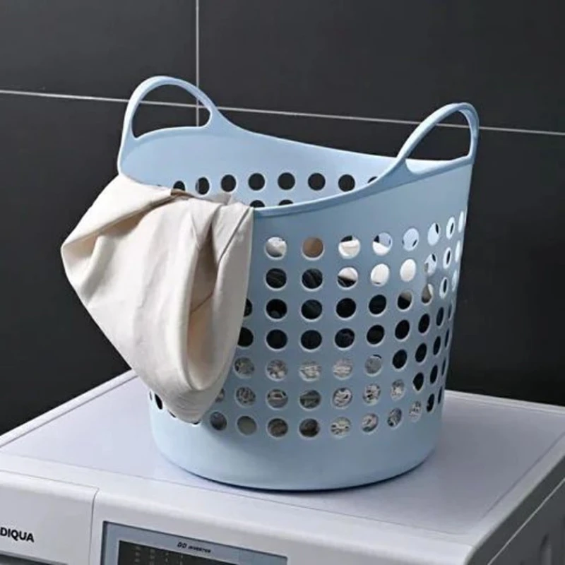 Корзина для хранения белья 423, 35x30 см, голубая Корзина для хранения белья 423, 35x30 см, голубая