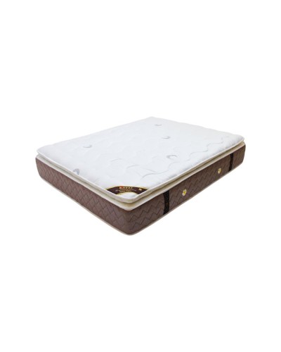 Döşək Royal Home Tekstil İkiqat Golden UMI-00356, 180x200x25 sm, ağ/qəhvəyi