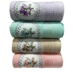 Hamam üçün dəsmal dəsti Sahara SHA-00004724, 50x90 sm, 4 əd