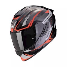 Motosikl dəbilqəsi Scorpion EXO-1400 EVO II AIR ACCORD Grey/Red, ölçü L
