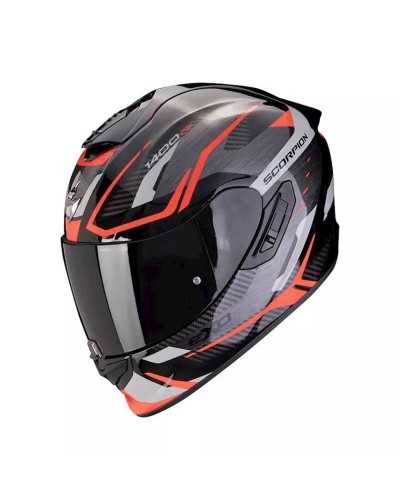 Motosikl dəbilqəsi Scorpion EXO-1400 EVO II AIR ACCORD Grey/Red, ölçü L