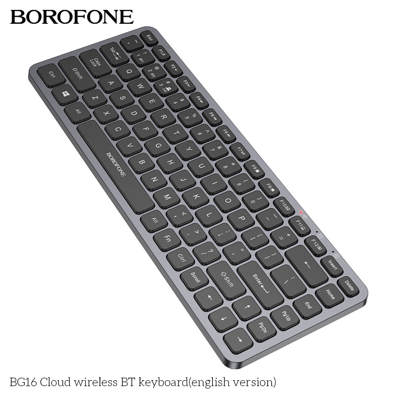 Клавиатура Borofone BG16 Cloud Black Клавиатура Borofone BG16 Cloud Black