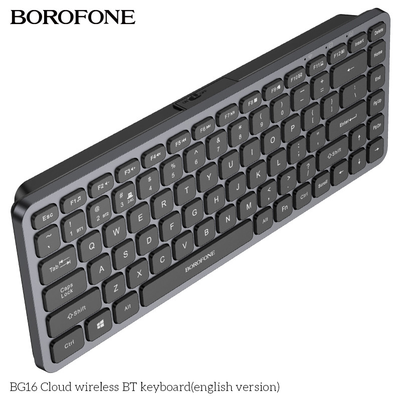 Клавиатура Borofone BG16 Cloud Black Клавиатура Borofone BG16 Cloud Black