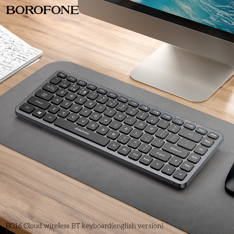 Клавиатура Borofone BG16 Cloud Black Клавиатура Borofone BG16 Cloud Black
