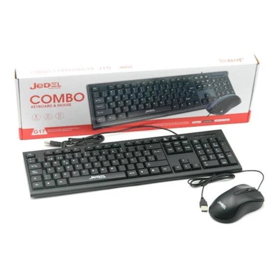 Комплект клавиатура и мышь Jedel Combo Mouse USB G17 Комплект клавиатура и мышь Jedel Combo Mouse USB G17