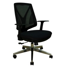 Ofis üçün kreslo Casella Bella 014 New File 07, 107х50 sm, qara