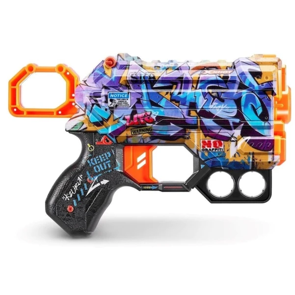 Бластер Zuru X-Shot Skins Menace Spray Tag, 8 дротиков, 8+, разноцветный