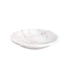 Dekorativ qab Hom-me Marbrière 105377, 29x5 sm, mərmər, boz
