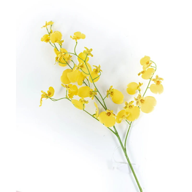 Искусственный цветок Hom-me 102911 Орхидея, 80 см, желтый Искусственный цветок Hom-me 102911 Орхидея, 80 см, желтый