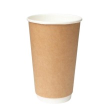 Birdəfəlik stəkan dəsti Loyal_9314769076, karton, qəhvəyi, 400 ml, 1000 əd
